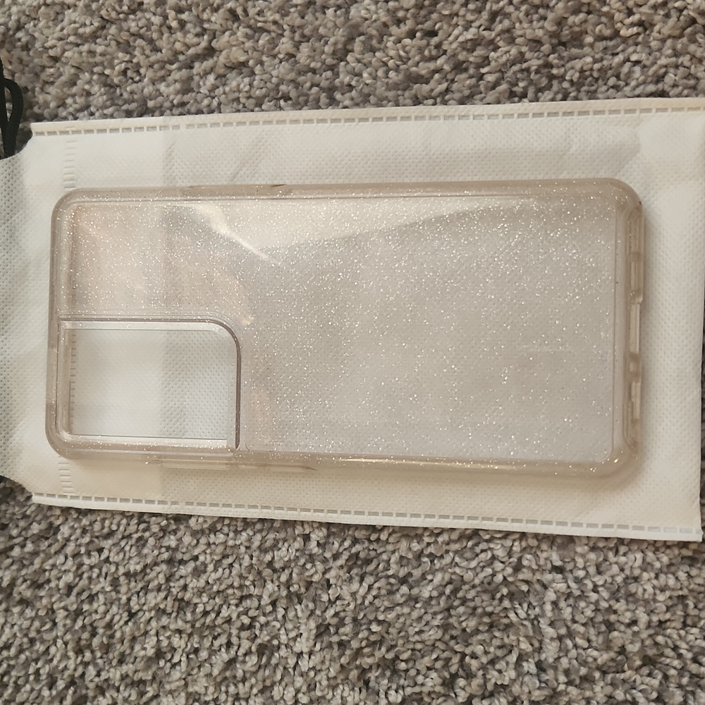 Clear sparkle OtterBox case for Samsung s21 ultra